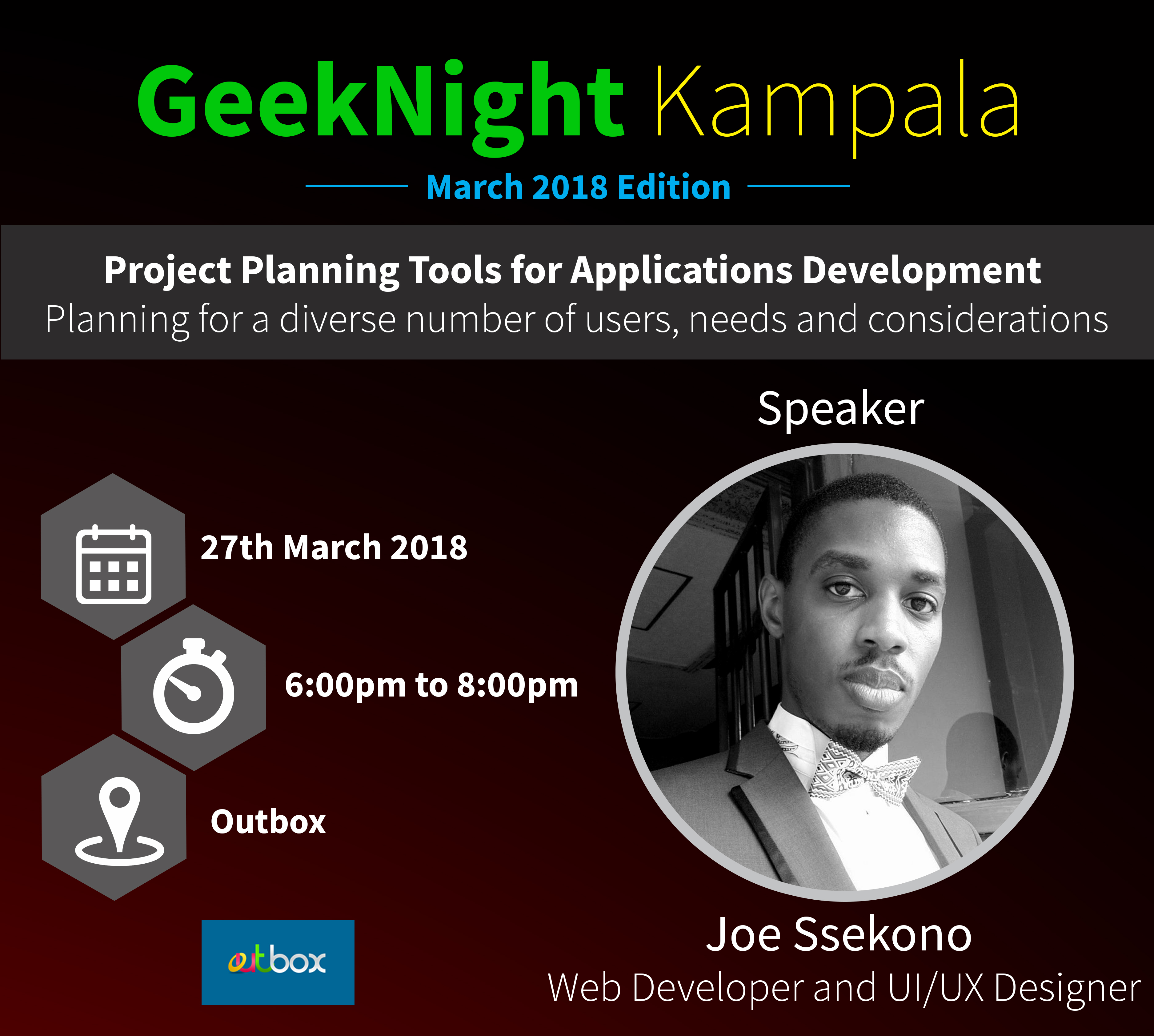 GeekNight Kampala: Project Planning Tools for App Development