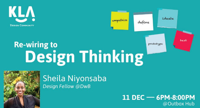 Kampala Design Community Rewiring to Design Thinking workshop.